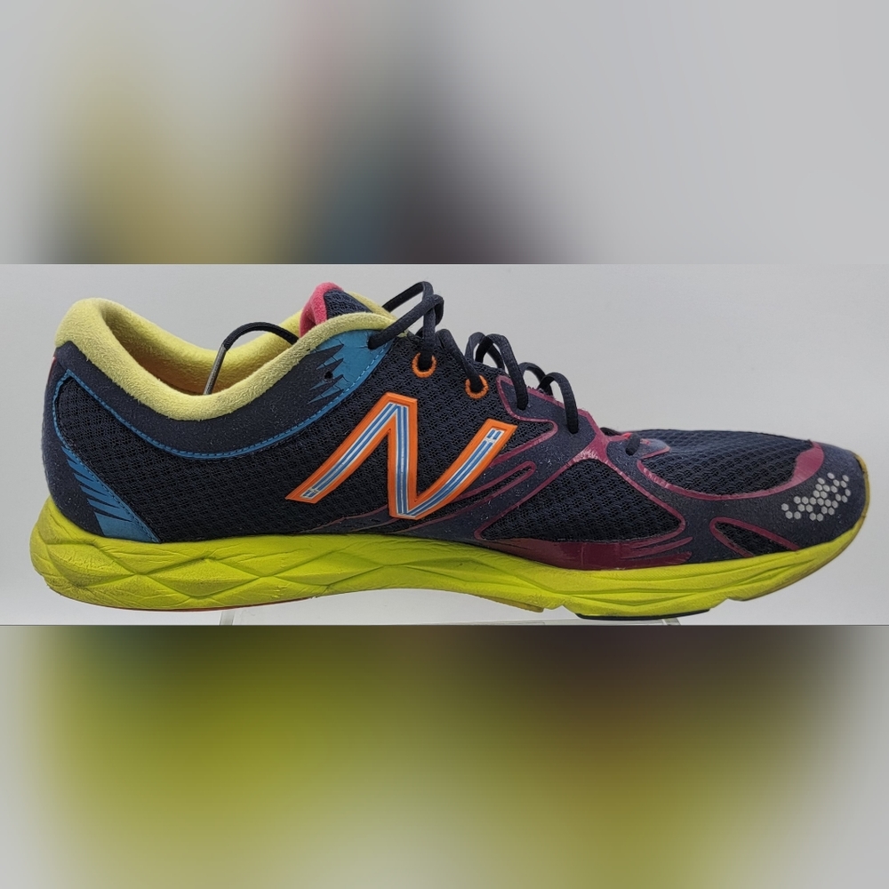 New Balance US M 12.5 1400 Running Shoes Blue WR1400NY Low Top Lace Up